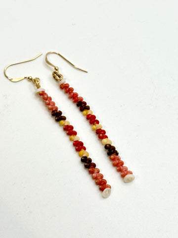 NIIHAU KAHELELANI EARRINGS (2.25”)