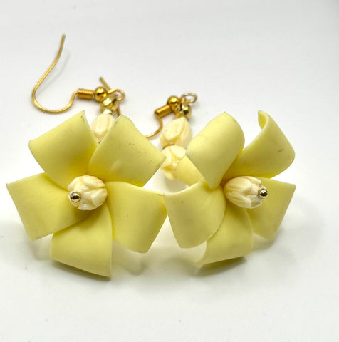 PUAKENIKENI DANGLE EARRINGS  2 INCH