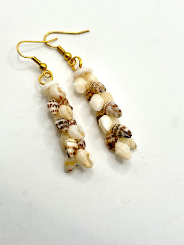 NIIHAU MOMI EARRINGS (1.5”)