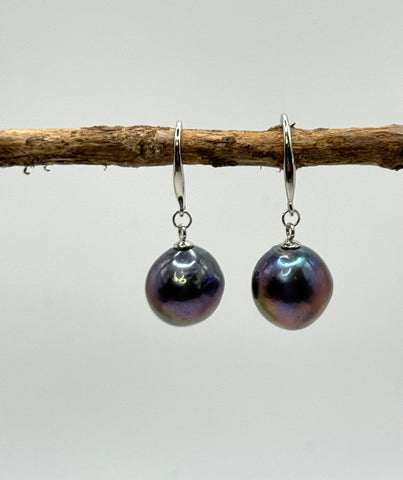 BLUE PEARL RAINBOW DANGLES