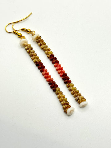 NIIHAU KAHELELANI EARRINGS (2.5”)